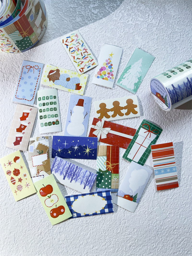 1 Loop Xiami Studio Sweet Cand - Washi Tape Set ulasan dan harga