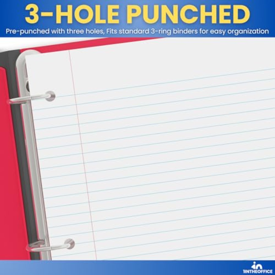 Loose Leaf Paper College Ruled - Paper Punch 3 Hole ulasan dan harga