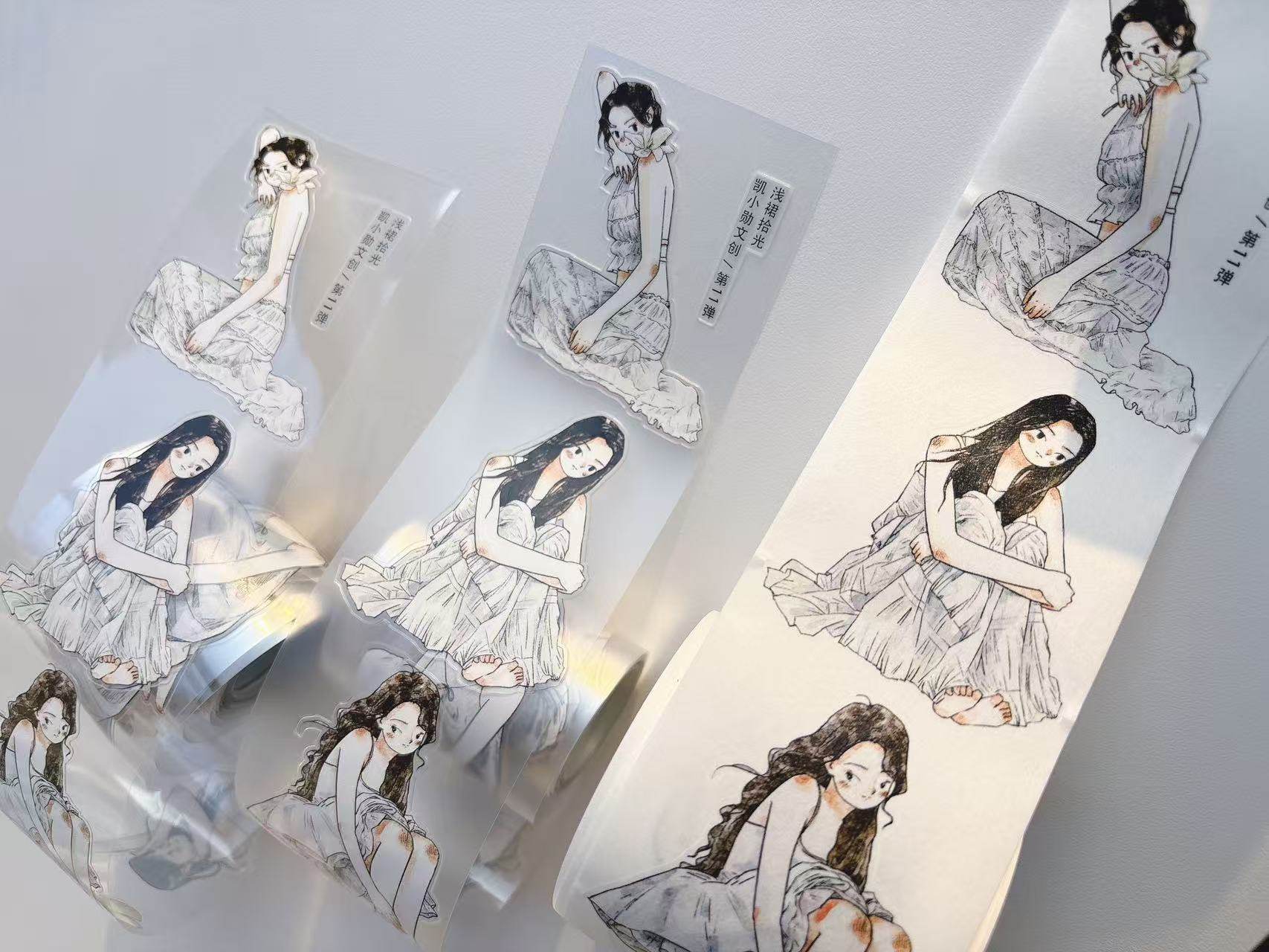 KaiXiaoXun Studio Vintage Love - Washi Tape Set ulasan dan harga