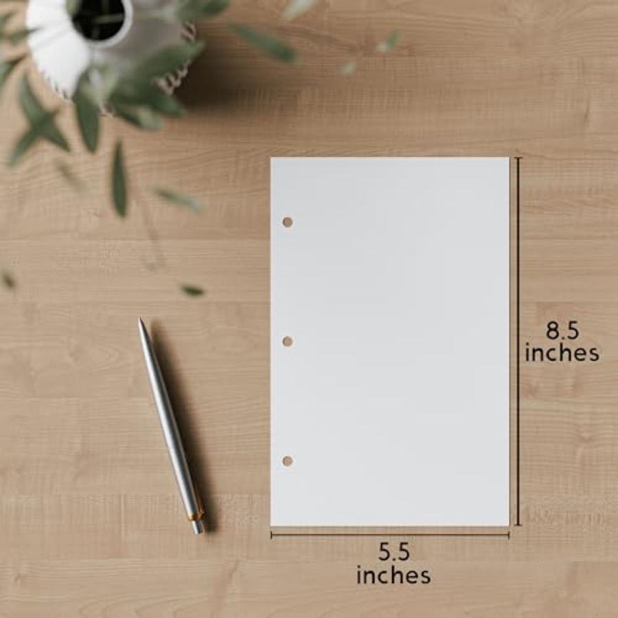 Half Letter Blank Paper, 3-Hol - Paper Punch 3 Hole ulasan dan harga