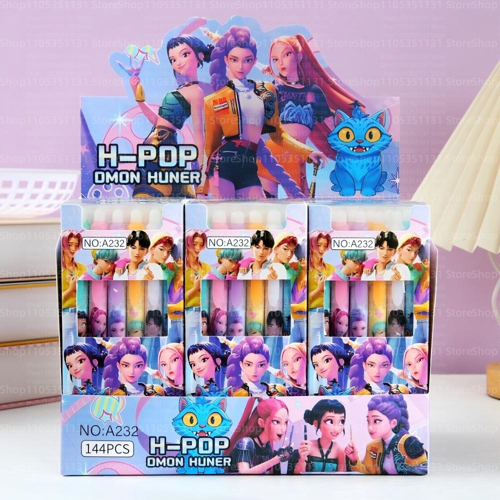 Anime Girl Group Erasable Pens - Gel Ink Pen Set ulasan dan harga