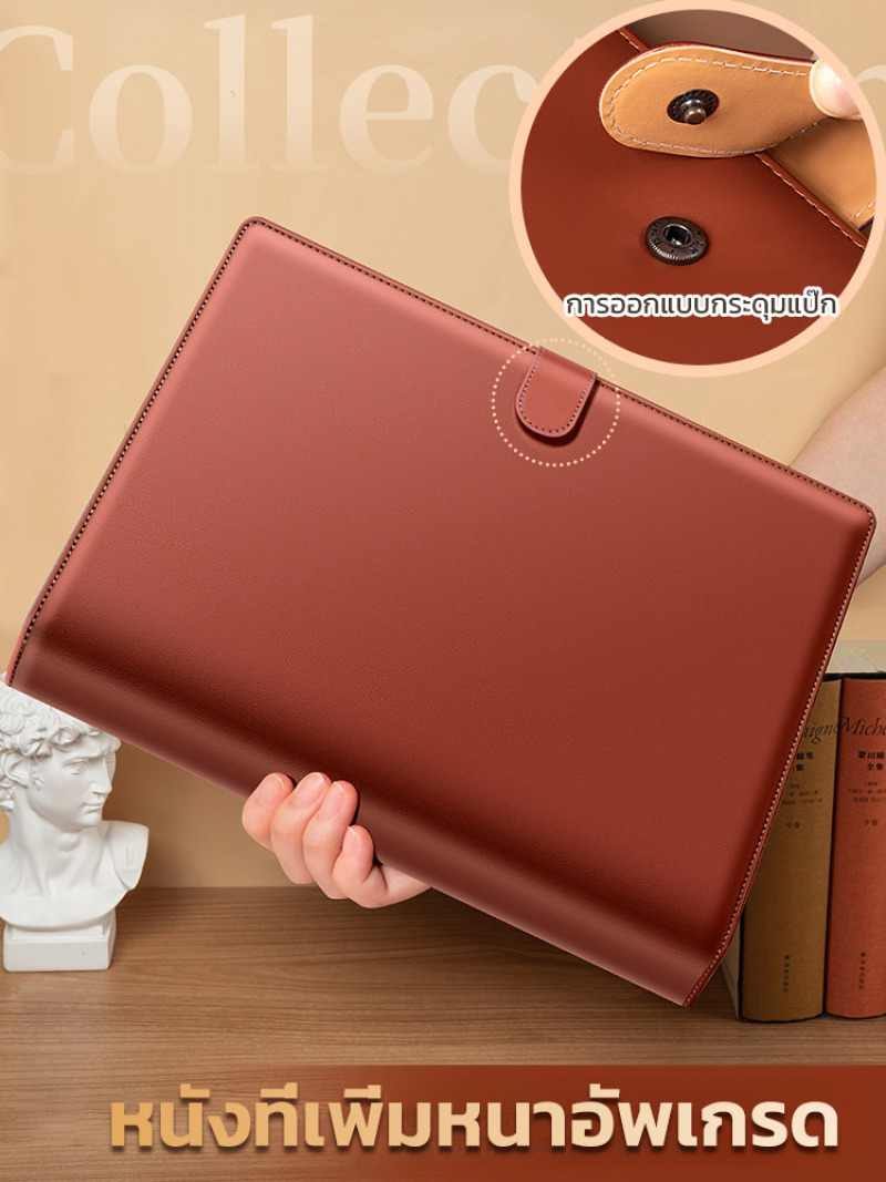 A4 Magnetic Closure Family Doc - Portfolio Folder Zip ulasan dan harga