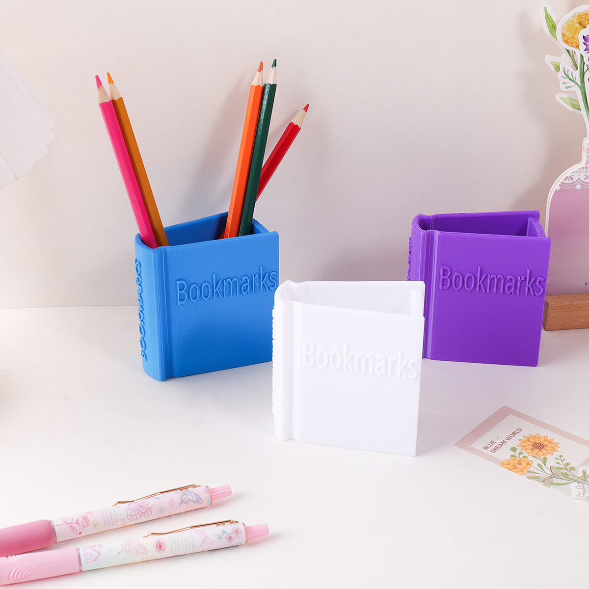 Minimalist style 3D solid colo - Stationery And Office Supply Stores ulasan dan harga