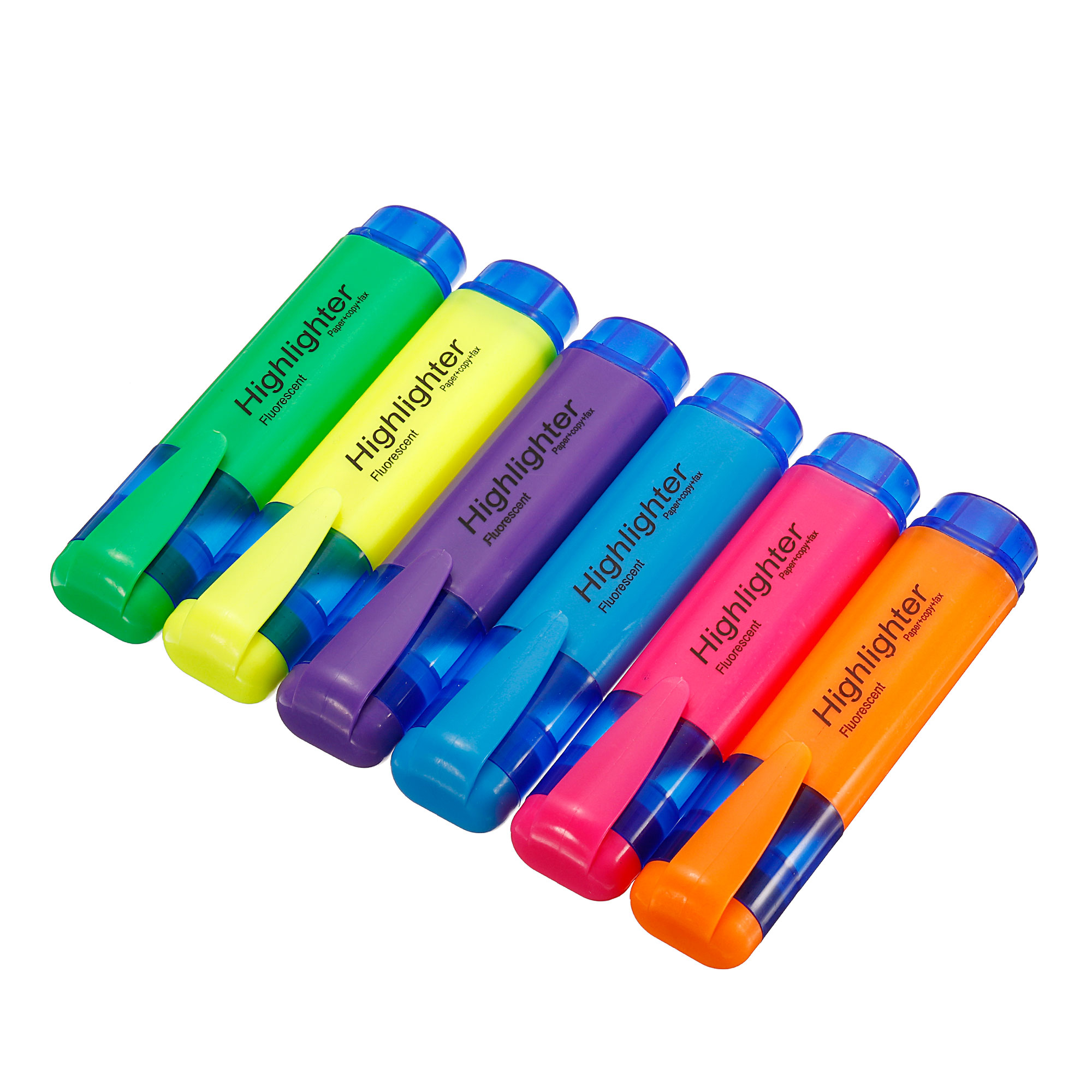 4/6Pc Highlighter Fluorescent  - Highlighter Set Pastel ulasan dan harga