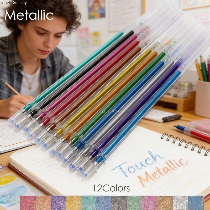 12-100 Color Gel Pen Refills S - Highlighter Set Pastel ulasan dan harga