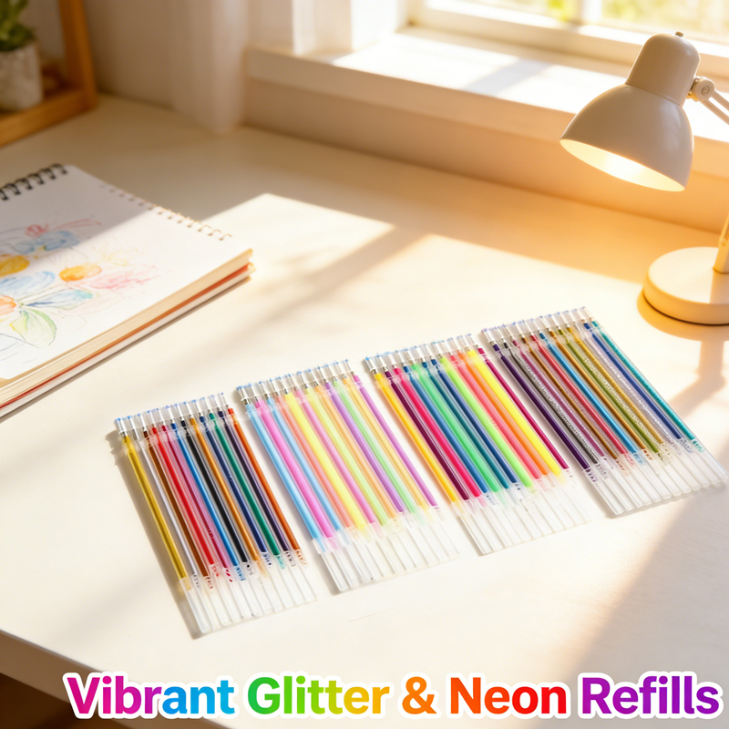 12-100 Color Gel Pen Refills S - Highlighter Set Pastel ulasan dan harga