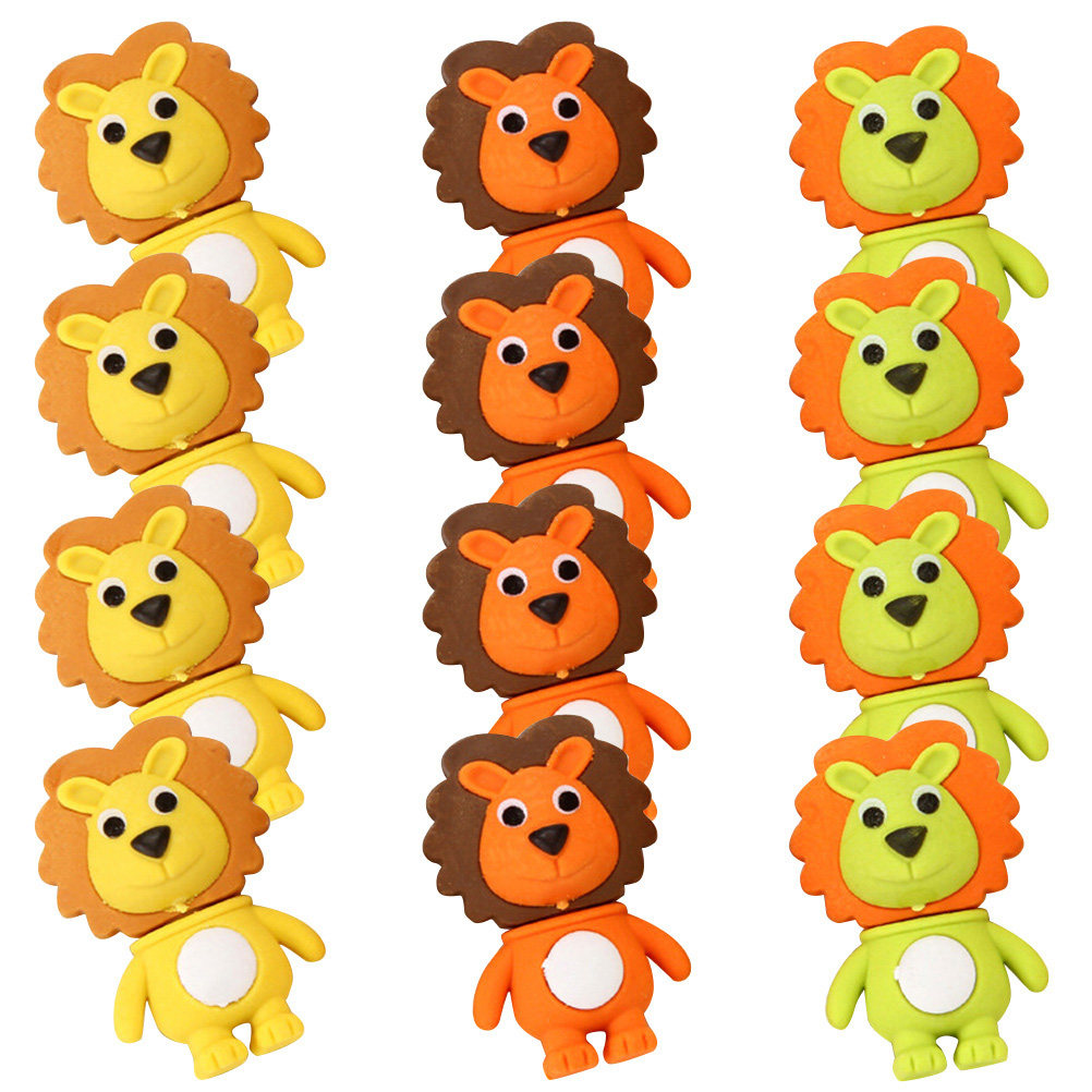 20Pcs Lion Rubber Erasers Cart - Lion Stationery & Office Supply(Kunshan)Co.Ltd ulasan dan harga