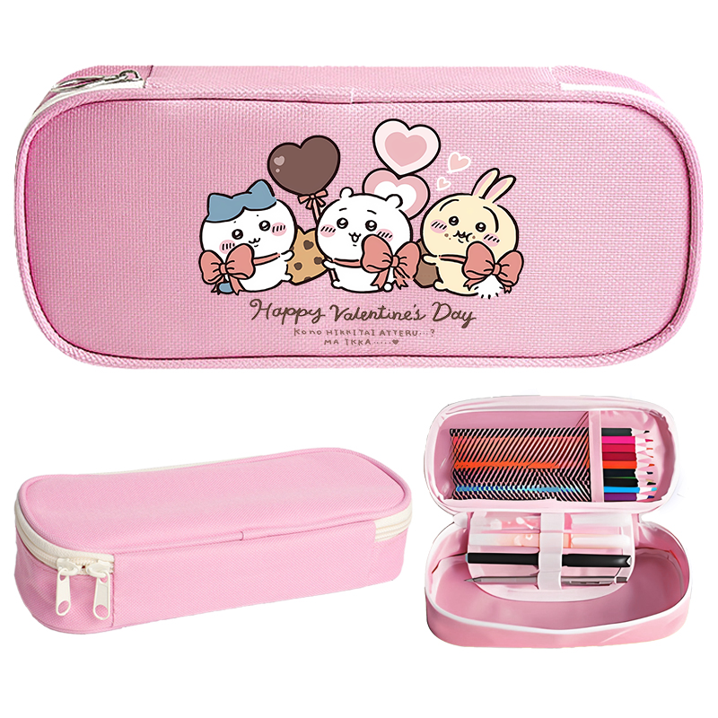 Chiikawas Pencil Case Cartoon  - Pencil Case Large ulasan dan harga