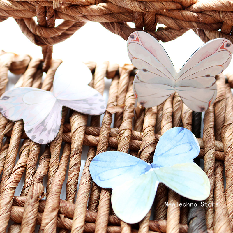 4pcs/Set Cartoon Butterfly Mag - Paperclip Magnetic Set ulasan dan harga