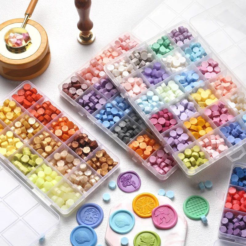 Retro Sealing Wax Beads Set 10 - Wax Seal Stamp Kit ulasan dan harga