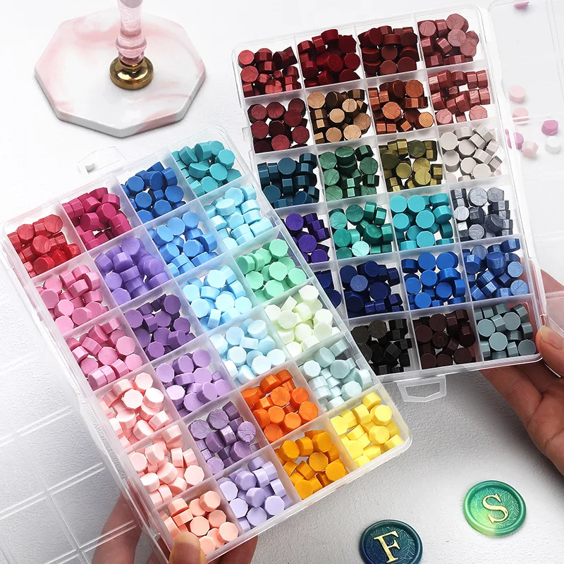 Retro Sealing Wax Beads Set 10 - Wax Seal Stamp Kit ulasan dan harga