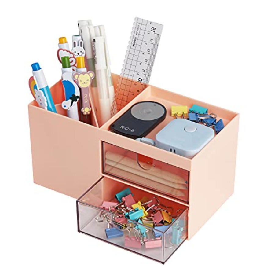 Office Desk Organizer with dra - Stationery Supply Business ulasan dan harga