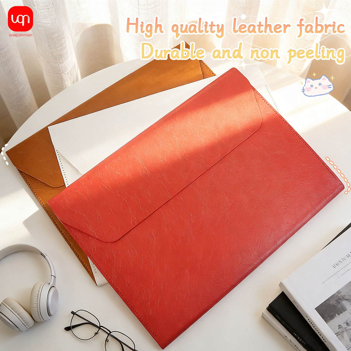 WQN-1PC A4 leather business do - Stationery Supply Business ulasan dan harga