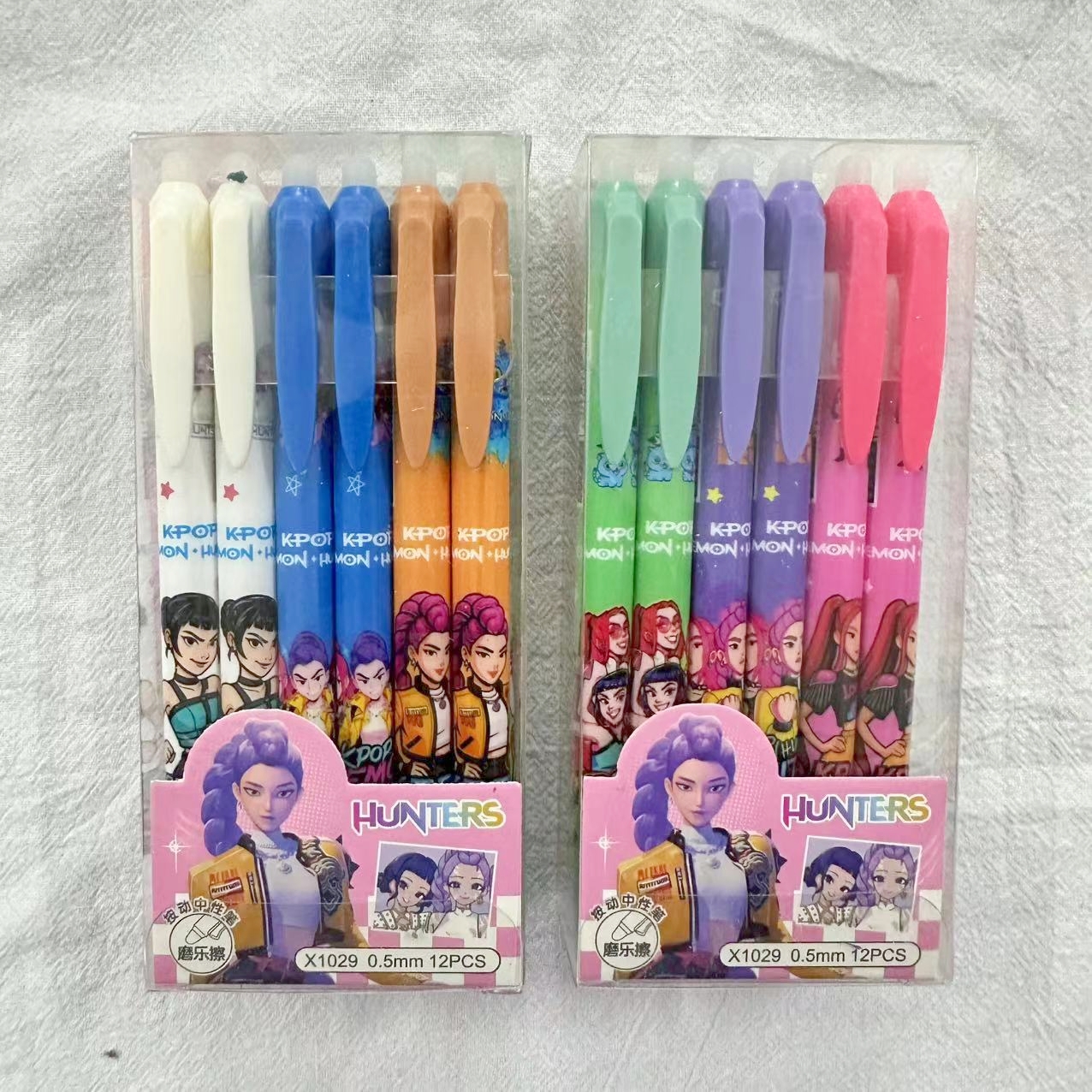 Cartoon Erasable Gel Pens Cute - Stationery Supplier ulasan dan harga