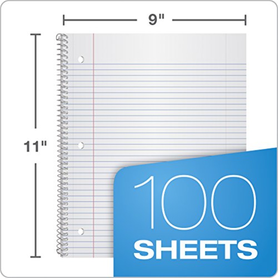 Spiral Notebooks, 1 Subject, C - Paper Punch 3 Hole ulasan dan harga
