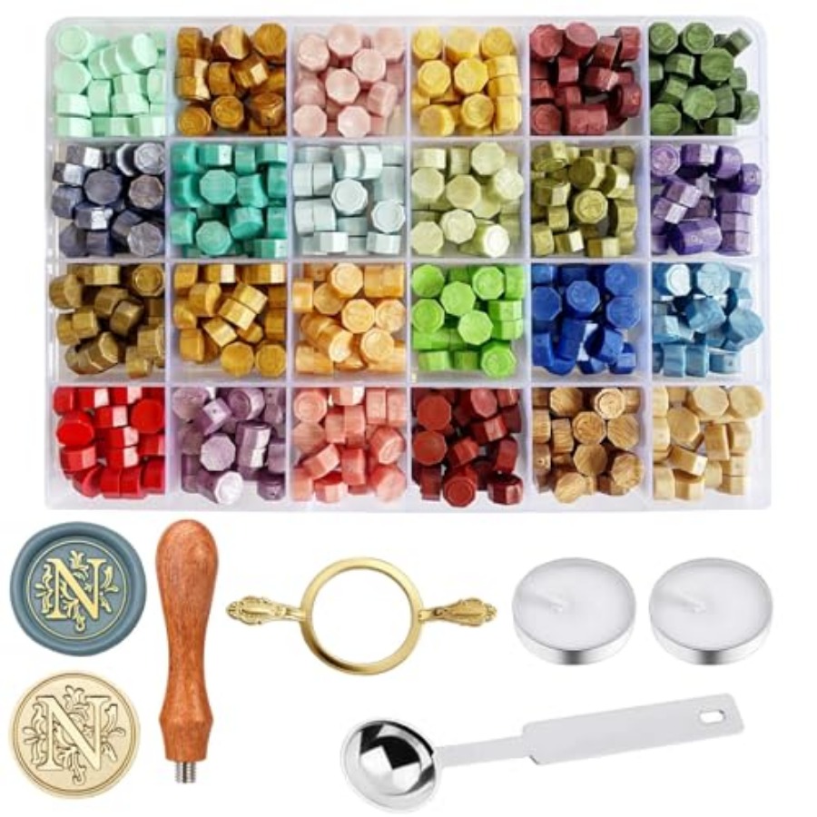 Wax Seal Stamp Kit - Sealing W - Wax Seal Stamp Kit ulasan dan harga