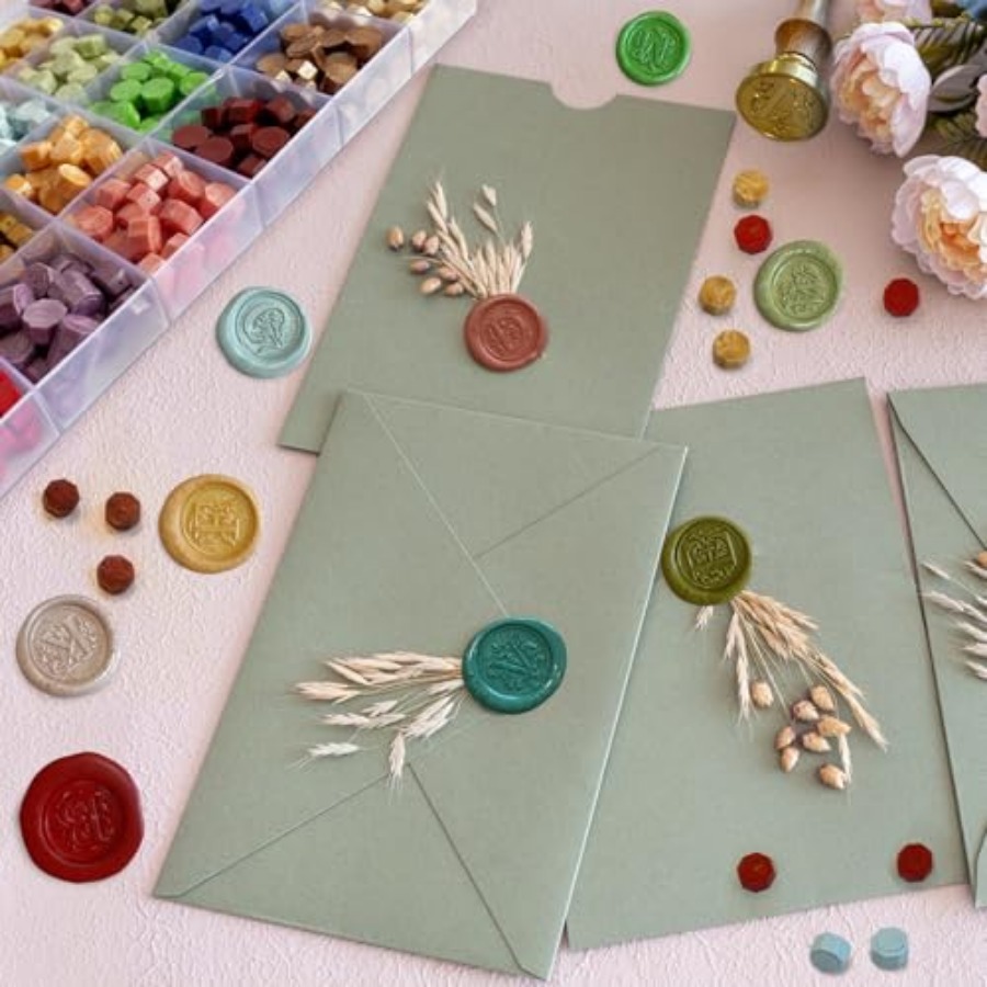 Wax Seal Stamp Kit - Sealing W - Wax Seal Stamp Kit ulasan dan harga